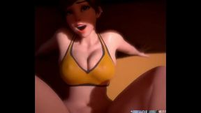 Cute Ass Tracer Laughs As She Gets Her Nice Tight Blushing Bald Ass Pussy Fucked