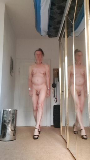 high heels walk training for my master