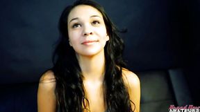 Brunette Sabrina Gets Horny Blowing A Dick To Ride And Milk!