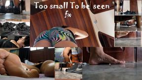Giantess : Too Small to Be Seen Fx ( Unaware Vore ND POV Ass POV Crush)