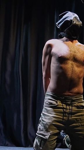 Zeus Was Tapegagged and Handcuffed