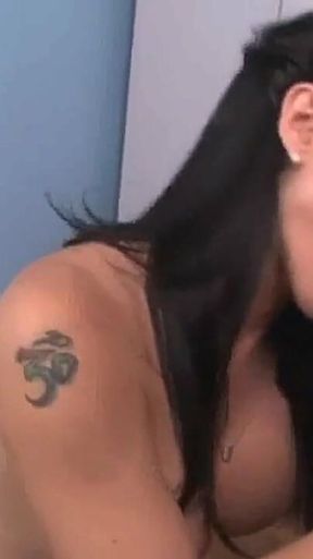 Black Fucked by Cute Shemale