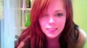 Ardent pallid chick was having fun while stimulating herself in the shower