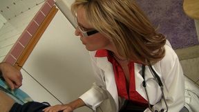 horny doctor fucks her patient for relief