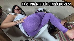 Farting While Doing Chores