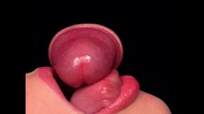 Extreme Close Ups Teasing Just The Tip Of His Penis