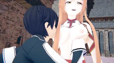 Sword Art Online Verified Amateur Stops Time Until She Is Dripping