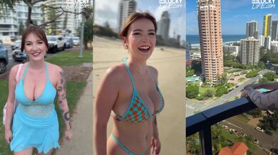 Lovely Beach Vibes With Busty Babe Jade Harper