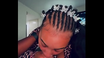 Yellowbone sexy babe blowjob bbc