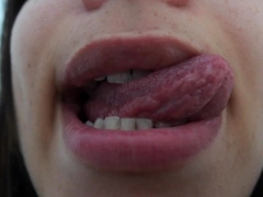 AmayaMori - Indian Stepsister Throat . Tongue, Mouth,