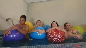 BALLOONS IN THE POOL - WITH THAY FLORES - CLIP 4 FULL HD - KC 2024!!!