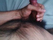 The Hairy Truck Driver, Ep. 4: Side B - POV, This is my view of my hairy veiny dick when jerking off