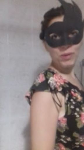 My wife pees on herself then masturbates in the shower very naughty