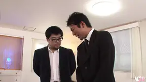 Lucky man gets pussy from two sexy Japanese teens