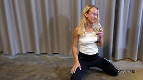 RLP 75: SK Melisa Rose First Piss Drinking.