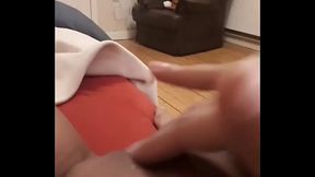 Minha putinha brincando com saudade