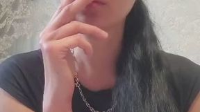 First cigarete in mornning and talking By Anna Sparkle dont lose it