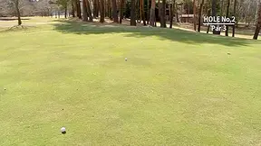 Golfing lessons in exchange for a couple of cumshots