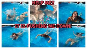 HELP ME! IT IS PUSHING ME DOWN!