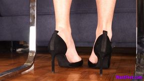 Tiana High Heels Dipping - Shoe Fetish - HD MP4