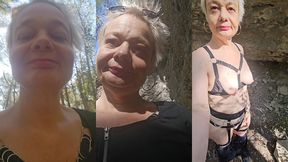 je me promene dans les bois et vois un mec ce branler je le chauffe il me baise