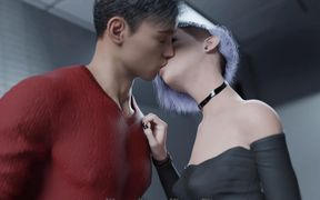 Stepmom Made Me Boner in Dark Theater and Stranger Girl's Handjob in Theater Restroom - Shadows of Deceit - E08