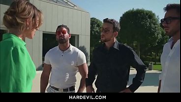 Steamy Office Encounters with Rocco'_s Tempting Assistants
