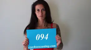 Czech milf Ali Bordeaux on sex casting