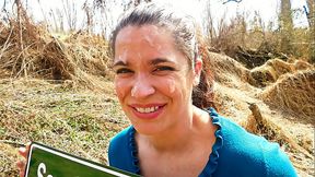 Public Cumwalk - Cum Facial Walk of Shame