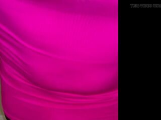 Mommy Crossdresser Madison dressing in sexy outfits with thigh high hose stockings and heels and walks around showing off teasing