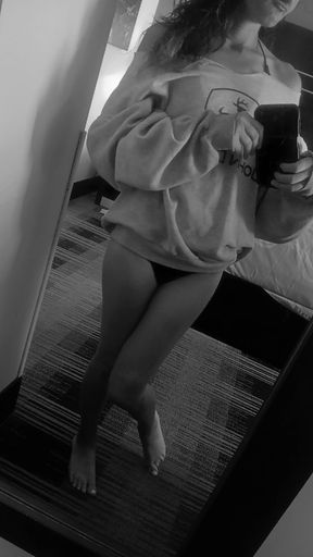 Getting ready for the pool
