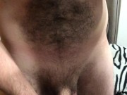 Jerking off in front of the mirror | Cum in my mouth | Cumshot |