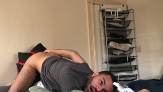 Fucking my Big Red Dildo in the Ass