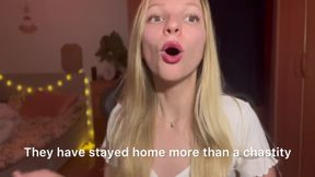 Last week 4 chastity encouragement - stay locked! LOCKTOBER