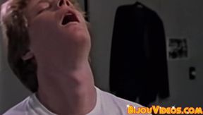 Old schooled homo London fucks Carson while Carson gives me a nice bj