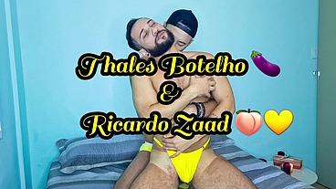 Ricardo Zaad branquelo de calcinha amarela ,tudo que mais quero,dando seu cuzão depois do seu expediente de puta - Foda completa