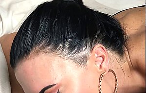 British slut licking black ass