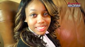 Brunette Coed Cutie Abigail Loves Rubbing Her Pussy With A Sex Toy!