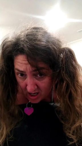 Mature PAWG submissive slut gets a barstool butt fuck by BBC