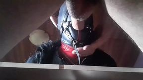 Bound and Gagged MATURE takes a deepthroat gagging facefuck