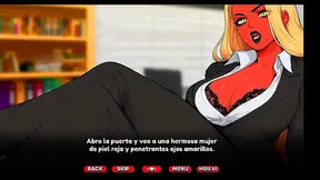 Curvy Coed Punished with Hot Spanking for Seductive Teasing