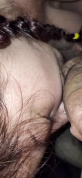 Baby sitter with pigtails says fuck me like your wife