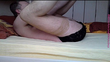 Notgeil in Halterlosen und Heels ** HD Nostalgie **