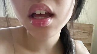 Hinasmooth Needs A Satisfying Load To Cover Her Face, Jerk Off To My Throat Daddy