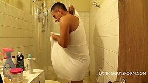 Latin Papi Diego Extra Shower Scene Very Erotic - LatinoGuysPorn