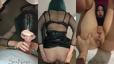 Step-Daughter wants to be Gay so I Fuck Her Ass