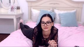 Pleasant Intelligent Looking Model