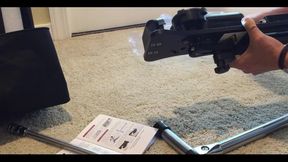 This Is the Initial Unboxing and Assembly of My Fuckmachine. and of Course, I Had to Do a Quick Test Run for Quality Control Pur