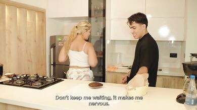 The stepmother fucks her stepson every time they're alone in the house