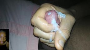 Masturbating with my girlfriend on a video call